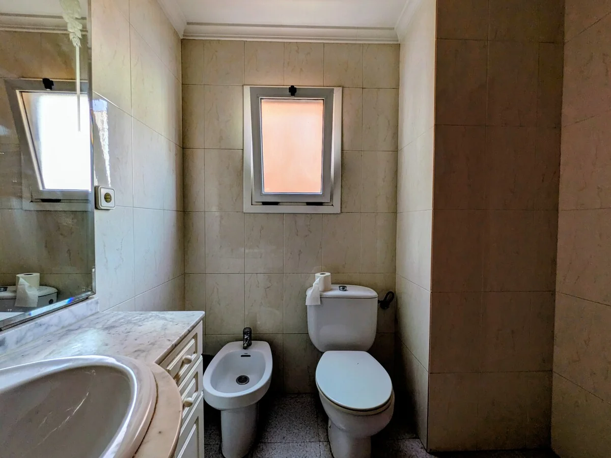 cocina, comedor, aseo, terraza