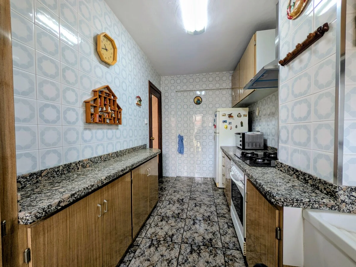 cocina, comedor, aseo, terraza