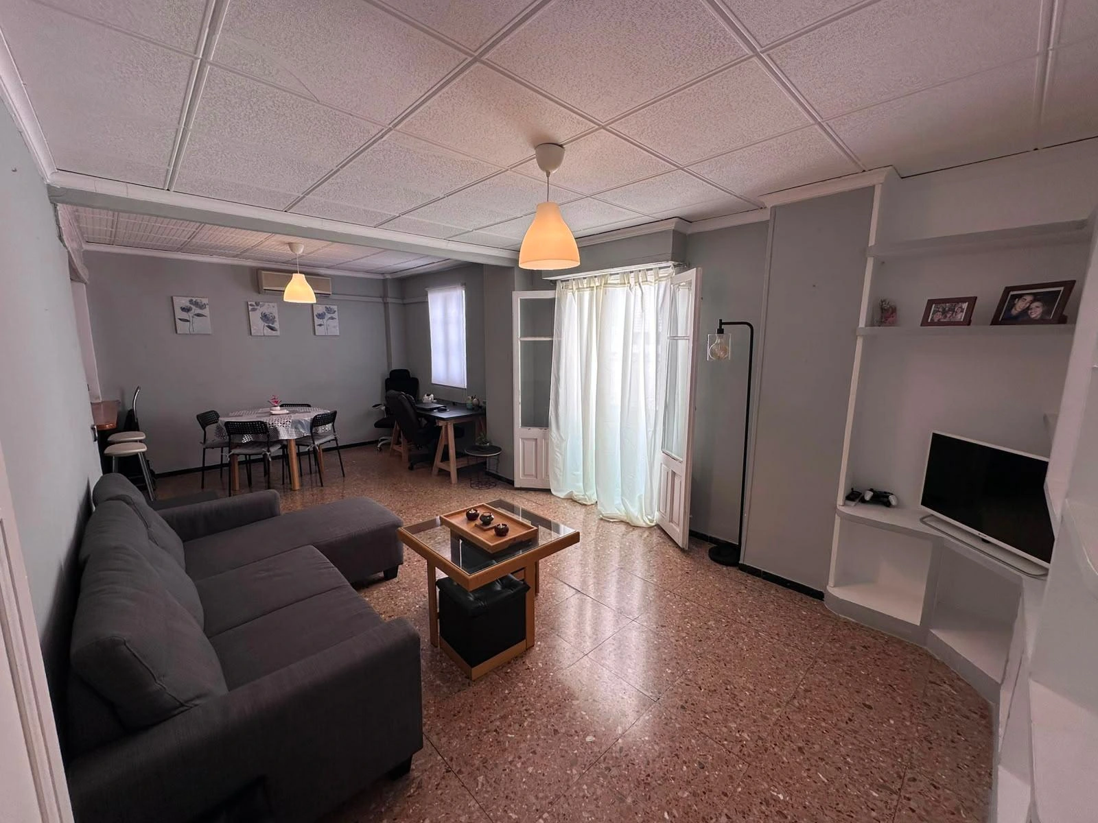 cocina, comedor, aseo, terraza