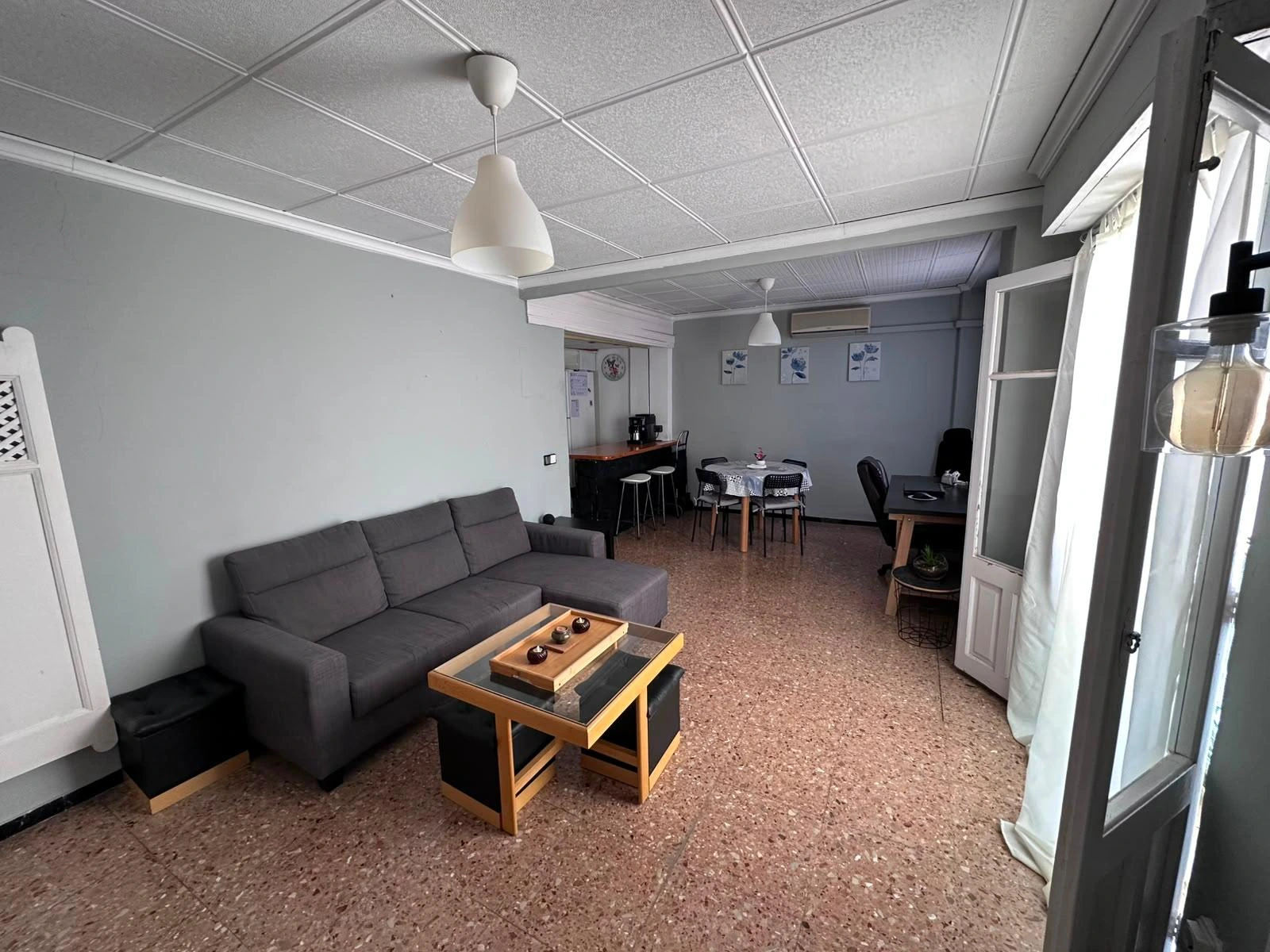 cocina, comedor, aseo, terraza