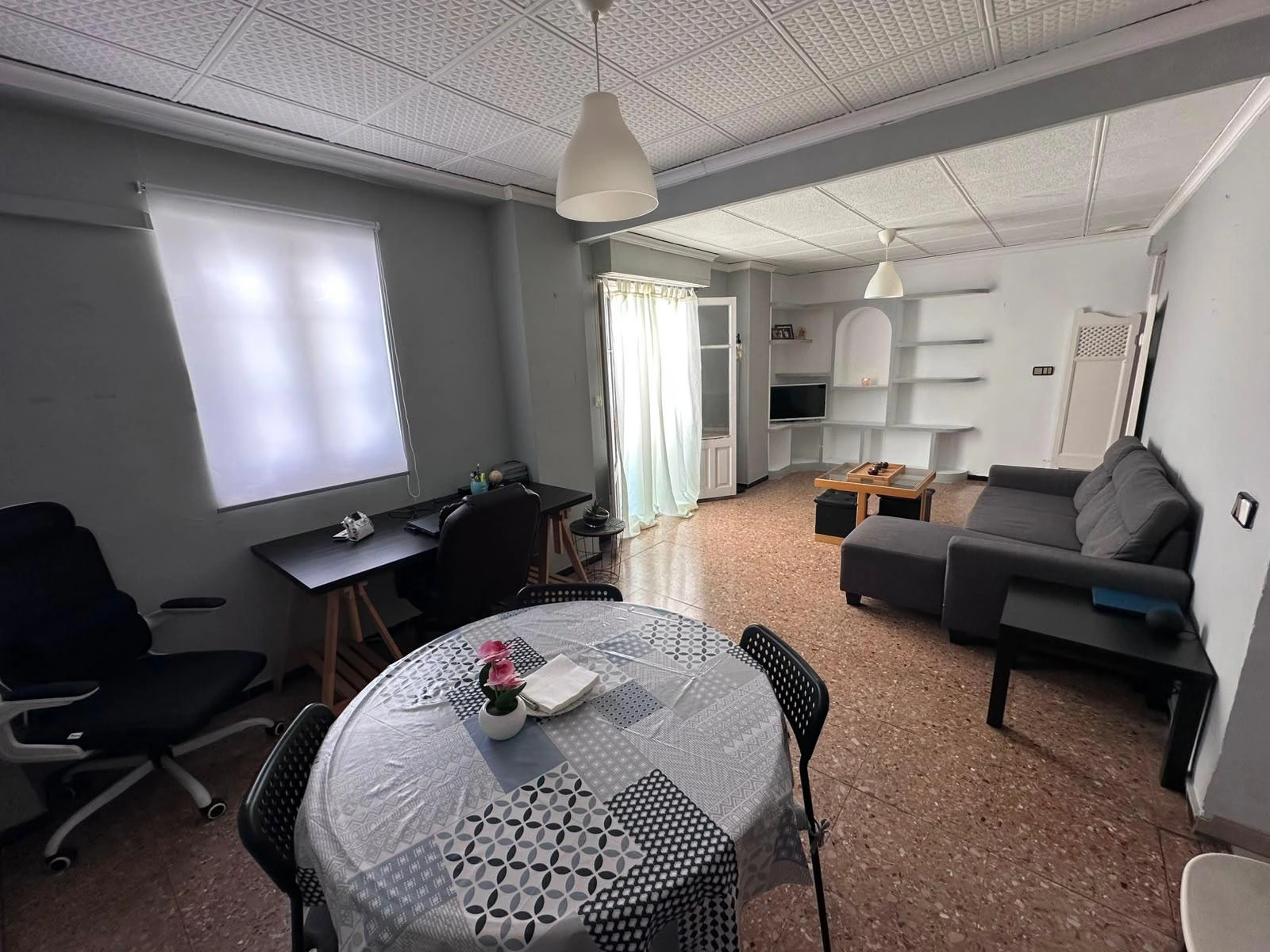 cocina, comedor, aseo, terraza