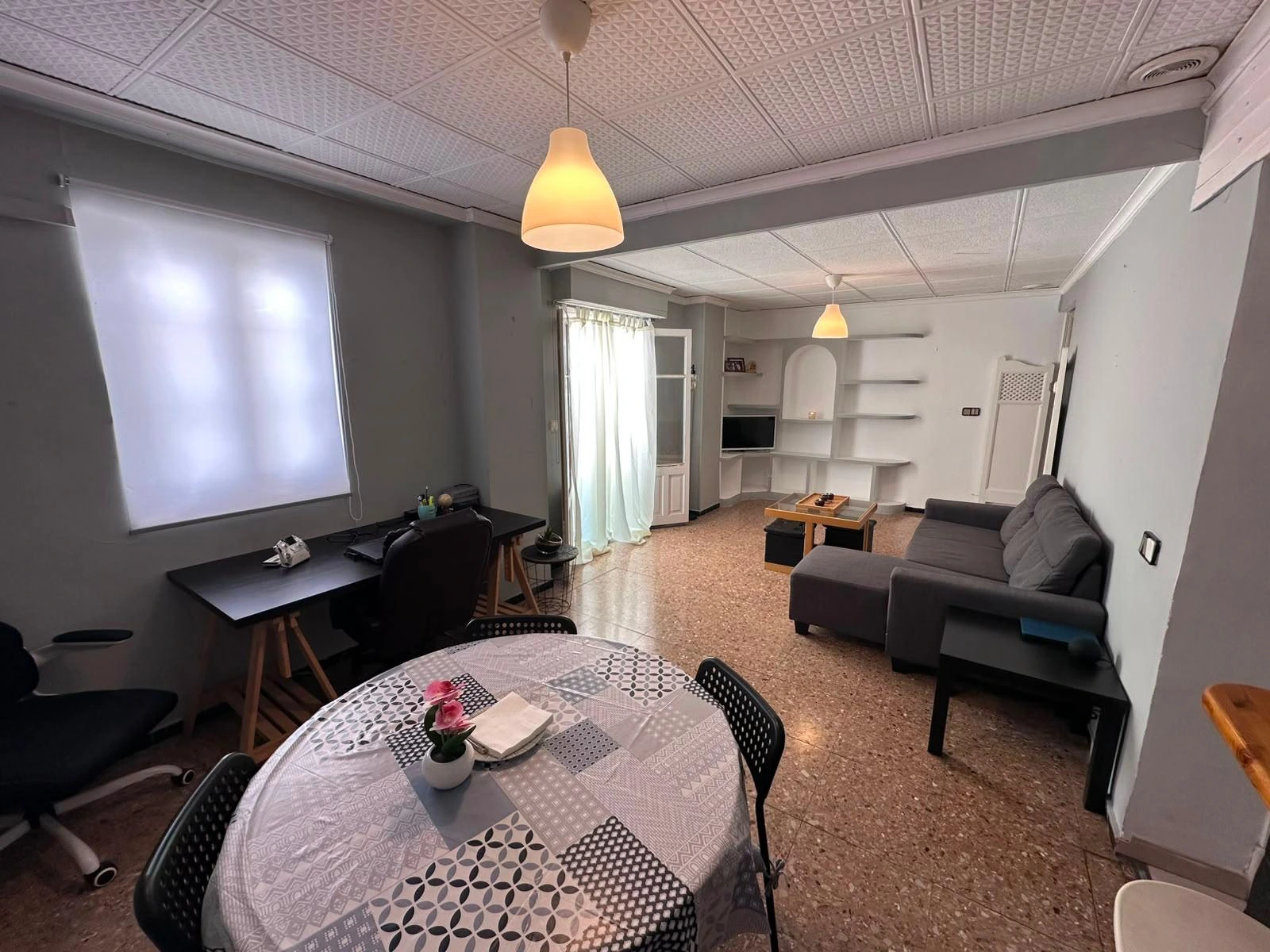 cocina, comedor, aseo, terraza