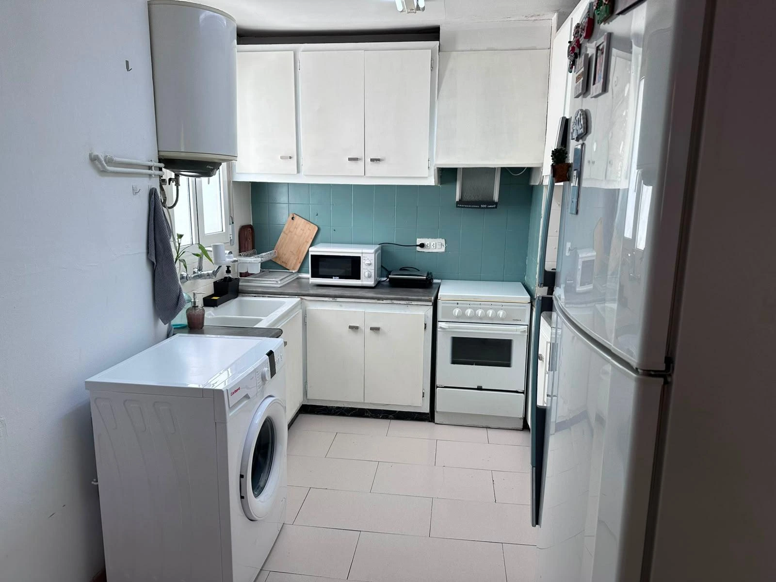 cocina, comedor, aseo, terraza